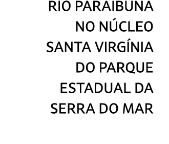 RIO PARAIBUNA NO N CLEO SANTA VIRG NIA DO PARQUE ESTADUAL DA SERRA DO MAR